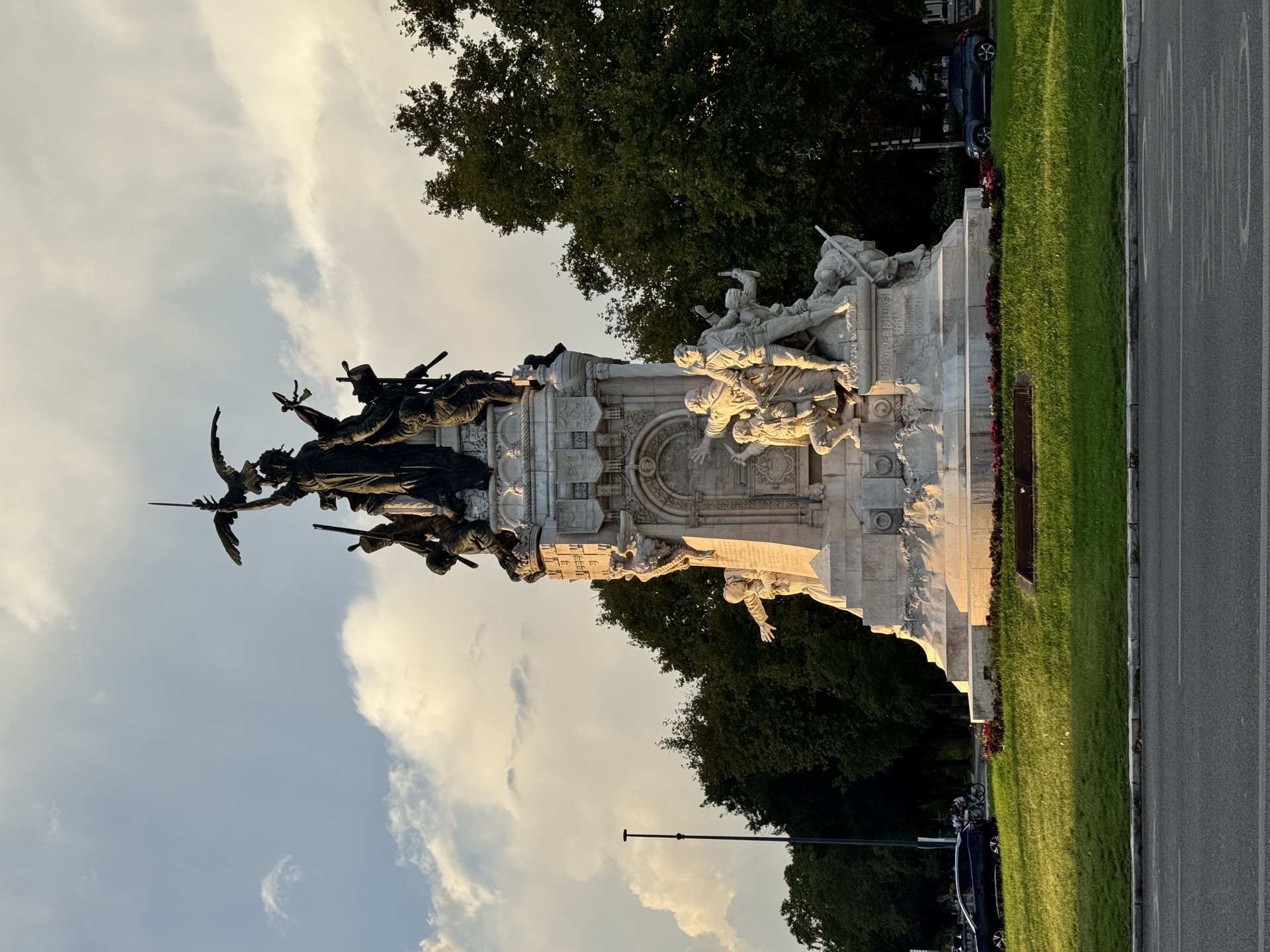 War memorial monument near Campo Grande, Lisbon