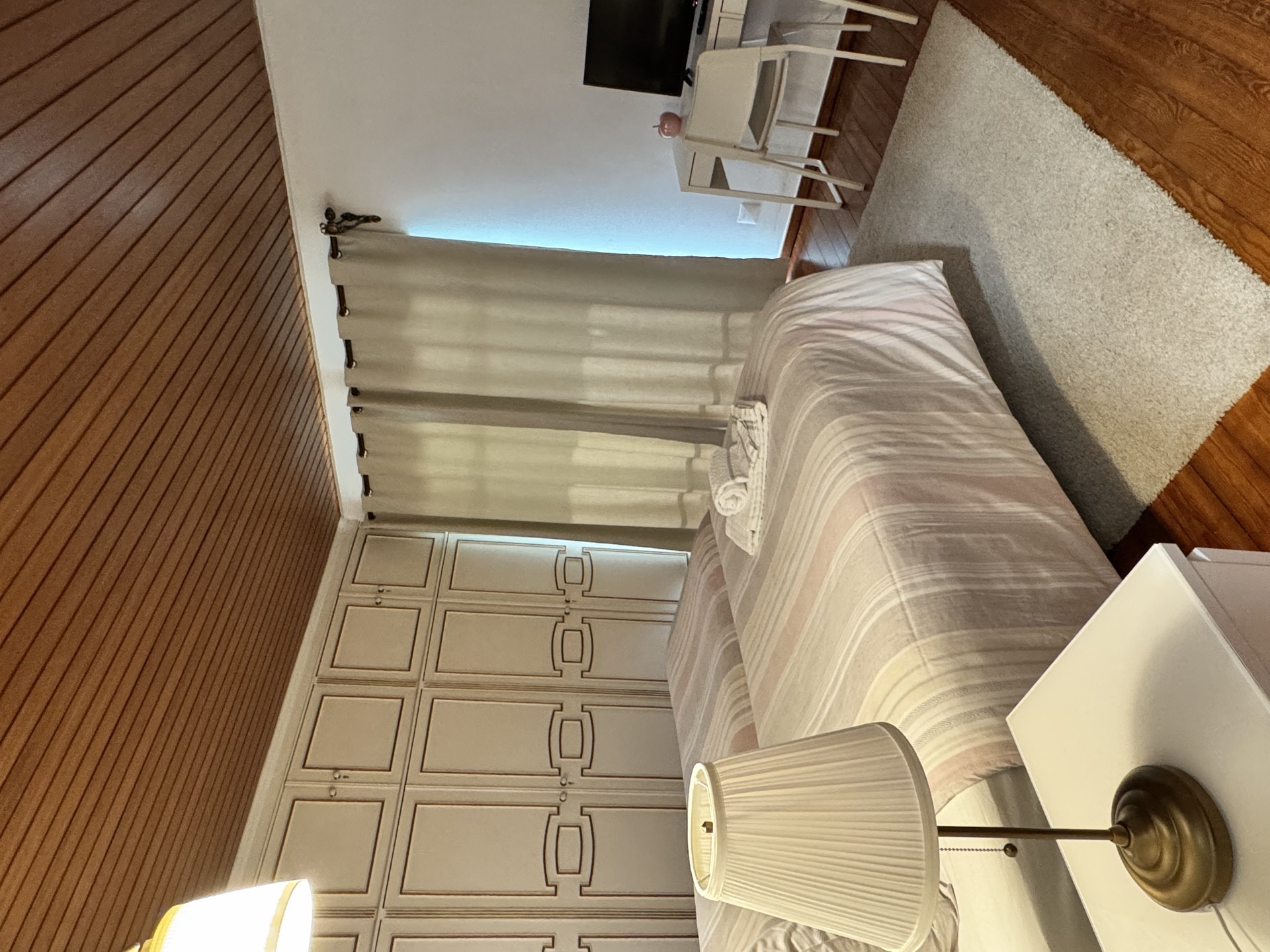 Attic loft twin room with skylight